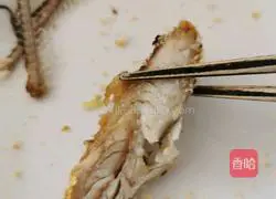 Air fryer Illustration of how to make small yellow croaker 5