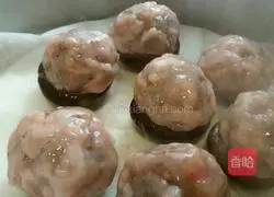 Illustration of how to make mushrooms stuffed with flowers 13