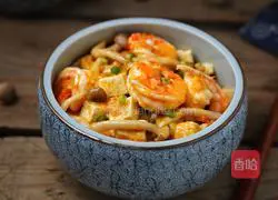 Illustration of Jinsha Shrimp Stewed Tofu 11