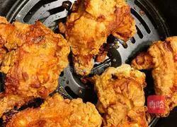 Illustration of how to make crispy fried chicken 3