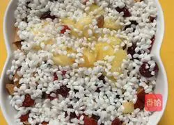 Pineapple eight-treasure rice recipe 8