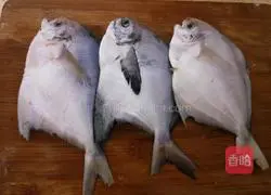 Steamed pomfret Illustration of how to do it 1