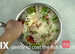 Illustration of how to make Korean barbecue-flavored Chilean salmon cubes 3