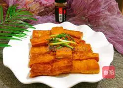 Illustration of how to make dry-fried tofu with salt and pepper 9