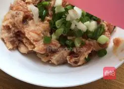 Illustration of how to make Tamago steamed pork 2