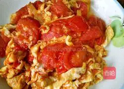 Tomato Illustration of how to make scrambled eggs 12