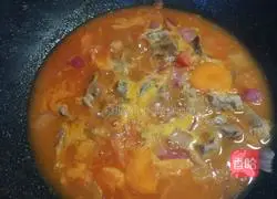 #Hebei hometown cuisine#Illustration of tomato stewed beef brisket 16