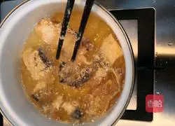 Illustration of how to make crispy shark skin 14