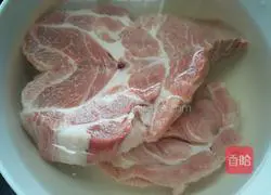 Illustration of how to make barbecued pork 1