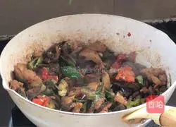 Illustration of how to make stir-fried pork belly with eggplant 16
