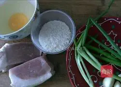 Illustration of how to make fragrant rice and pearl meatballs 1