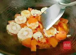 Corn Tomato Fish Illustration of Liu's practice 8