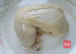Illustration of how to make saliva chicken 8