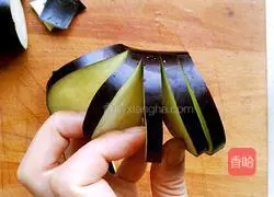 Illustration of how to make lantern eggplant 4