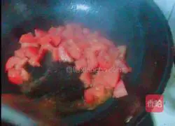 Illustration of how to make scrambled eggs with tomatoes 4