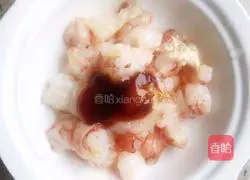 Illustration of how to make colorful vegetables and shrimps 3