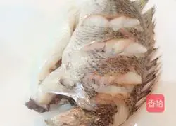 Illustration of how to make steamed yellow stickleback 4