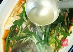 Illustration of how to make steamed yellow croaker 15