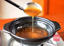 Teochew style isinglass cuisine - fish with abalone sauce Glue! Illustration of how to make it 4