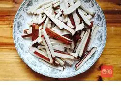 Illustration of how to make stir-fried dried beans 2