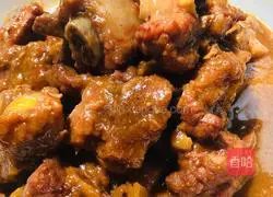 Illustration of how to cook chestnut ribs with orange juice 21