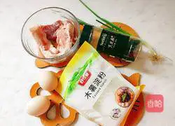 Illustration of how to make fried crispy pork 2