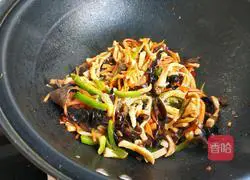 Illustration of how to make fish-flavored king oyster mushroom 10