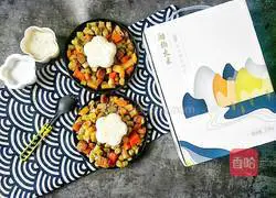 Illustration of how to make a bowl of delicious stew and rice balls in winter 13