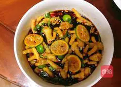 Illustration of how to make spicy and sour chicken feet 9