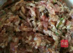 Cheese Meat Illustration of how to make cakes 1