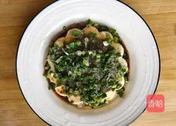 Illustration of how to make steamed tofu with shrimps 8