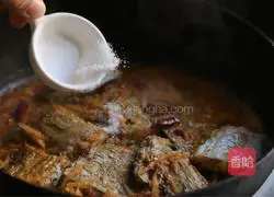 Illustration of how to make carrot and ribbon fish 14