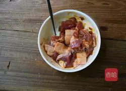 Pumpkin Roast Pork (Soybean Sauce Version) Illustration of how to do it 2