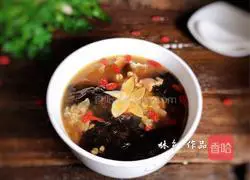 Illustration of how to make lily stew with ears 8