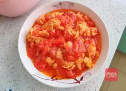 Illustration of how to make tomato fried rice 13