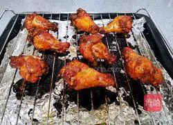 Illustration of grilled chicken legs 13