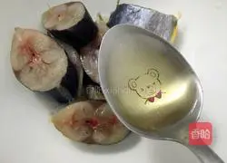 Illustration of how to make pan-fried Spanish mackerel 2