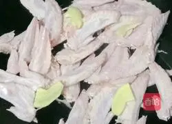 Illustration of braised chicken wing tips 2