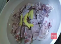 Illustration of Korean braised pork ribs 5