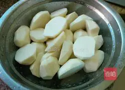 Illustration of how to make steamed pork ribs and taro 5