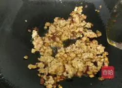 Illustration of how to make minced tofu 3