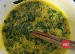 Illustration of how to make scrambled eggs with dandelions 3