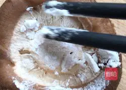 (Steamed vegetables) Illustration of how to stuff mushrooms and meat 7