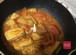Illustration of how to make tomato old tofu 6