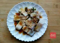 Illustration of how to make steamed grass carp 6