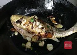 Illustration of Braised Yellow Croaker 6