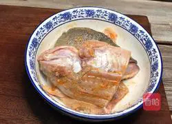 Illustration of how to make butter-fried seabass 4