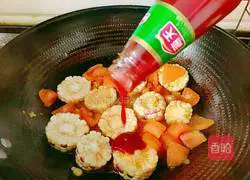 Corn-tomato fish fillet Practice illustration 9