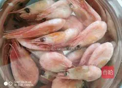 Burned sweet shrimp Practice illustration 2