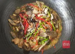 Illustration of how to make fried pork slices with porcini mushrooms 12